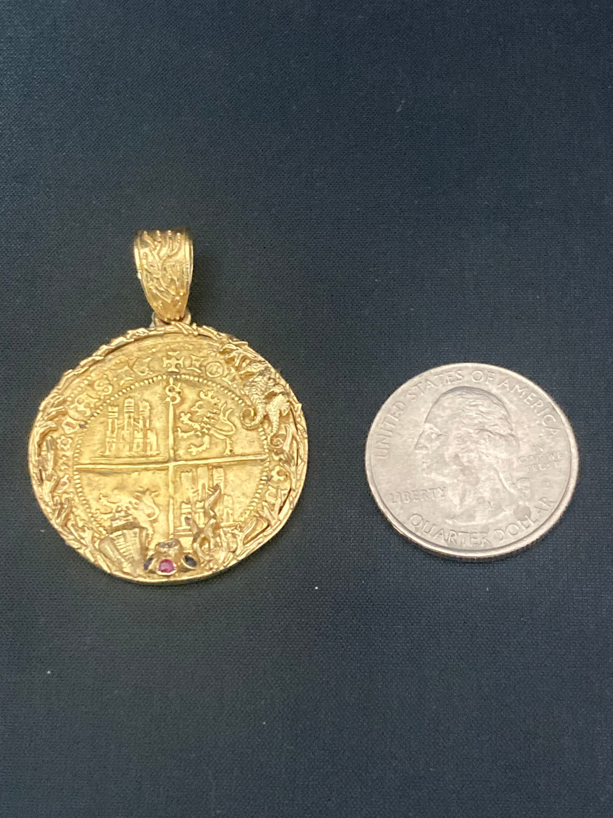 GOLD Dobla De la Banda (First Gold Escudos)